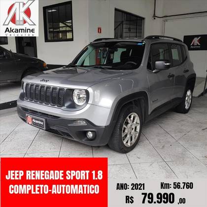 JEEP RENEGADE 1.8 16V FLEX SPORT 4P AUTOMÁTICO